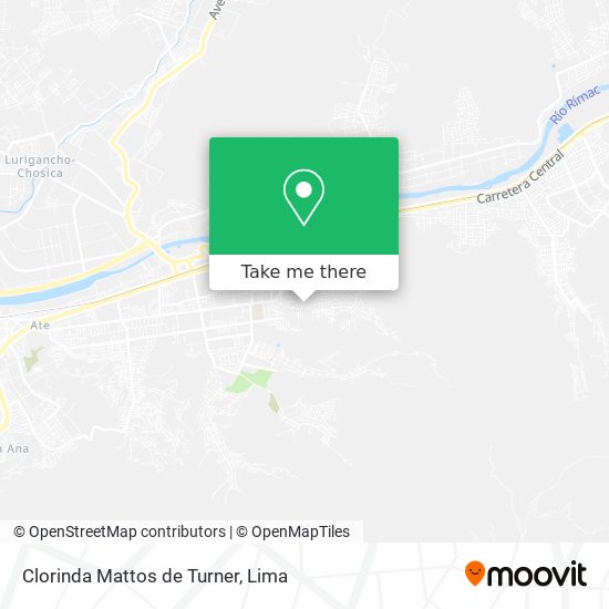 Clorinda Mattos de Turner map