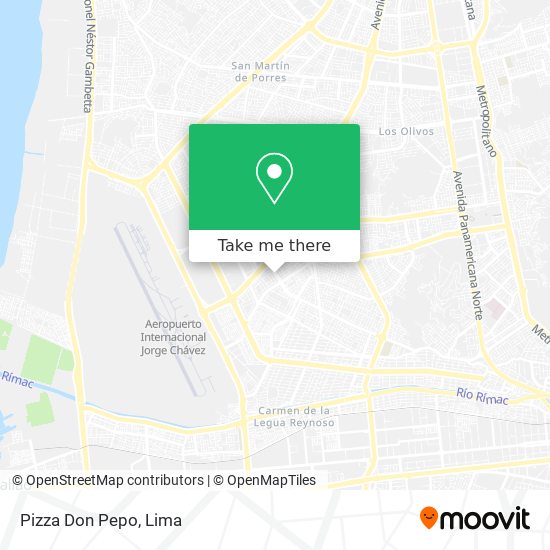 Pizza Don Pepo map