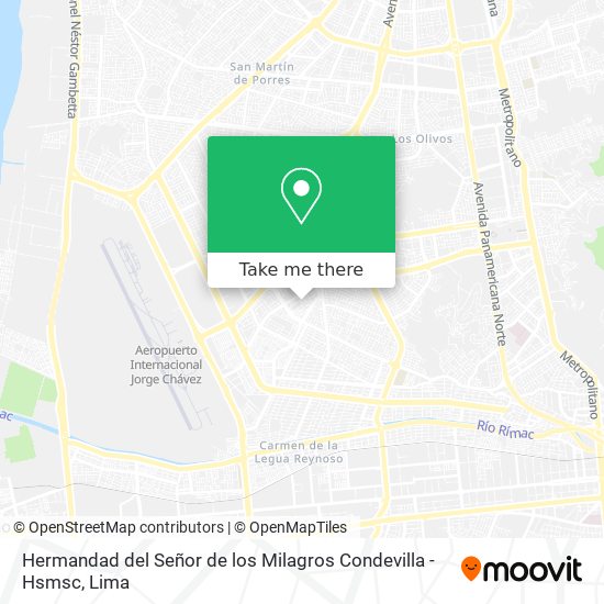 Hermandad del Señor de los Milagros Condevilla - Hsmsc map