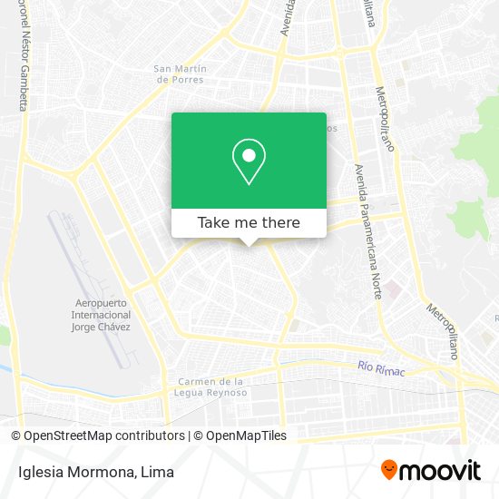 Iglesia Mormona map