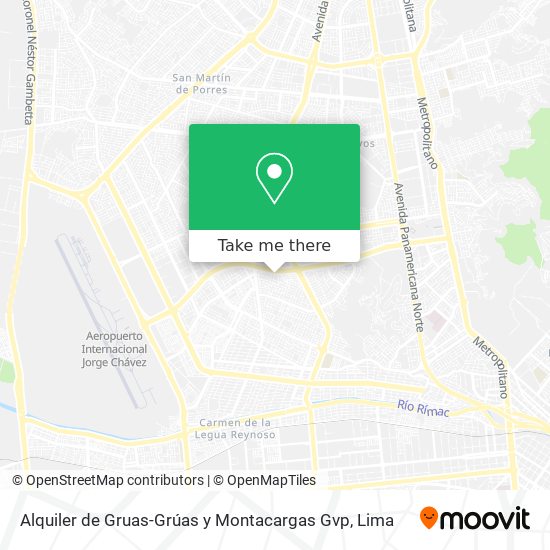 Alquiler de Gruas-Grúas y Montacargas Gvp map