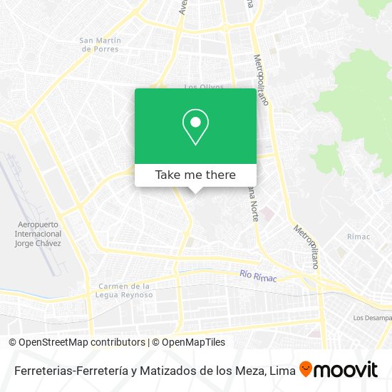 Ferreterias-Ferretería y Matizados de los Meza map