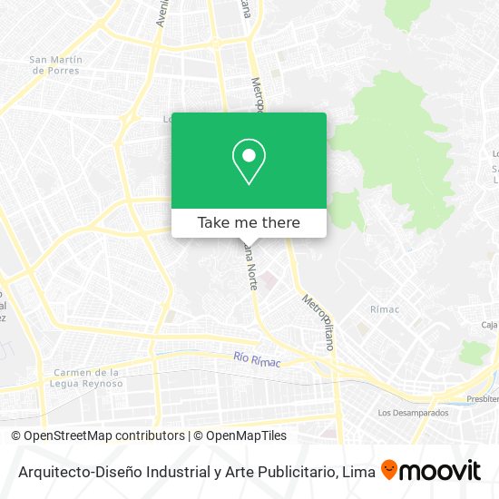 Mapa de Arquitecto-Diseño Industrial y Arte Publicitario