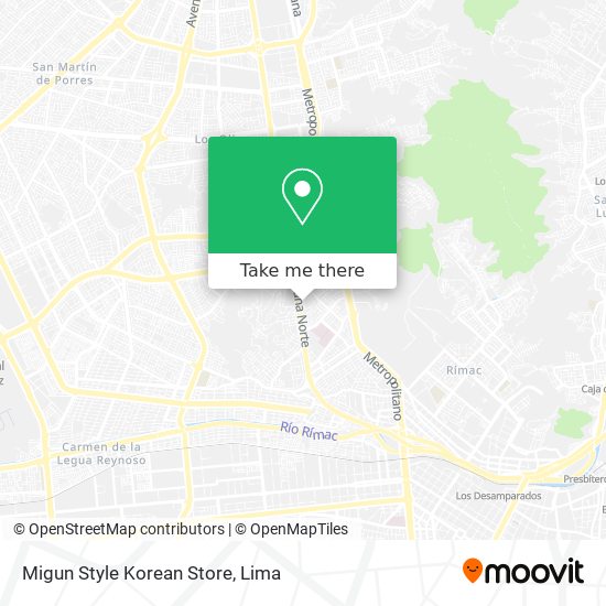 Mapa de Migun Style Korean Store