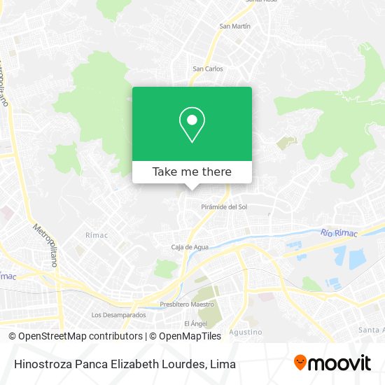 Hinostroza Panca Elizabeth Lourdes map