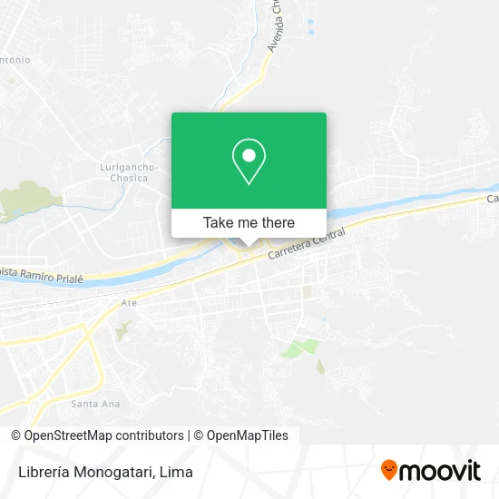 Mapa de Librería Monogatari