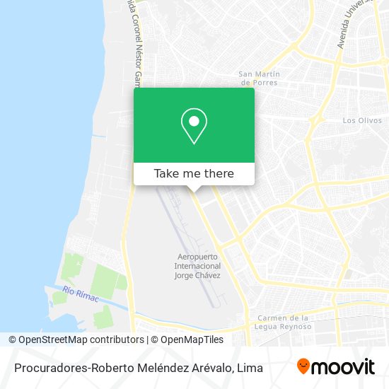 Procuradores-Roberto Meléndez Arévalo map