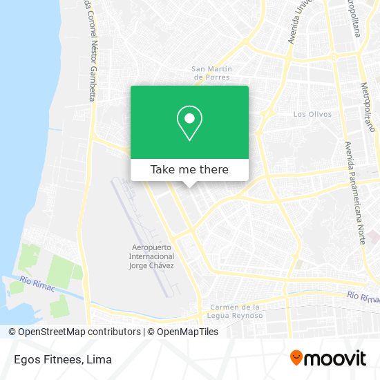 Egos Fitnees map