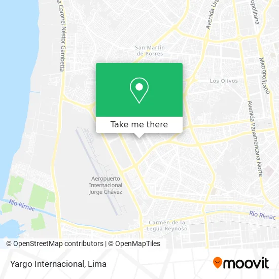 Yargo Internacional map