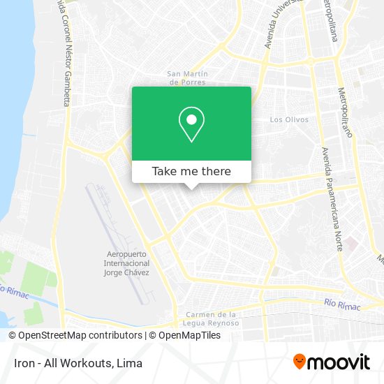 Mapa de Iron - All Workouts