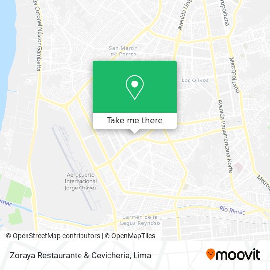 Zoraya Restaurante & Cevicheria map