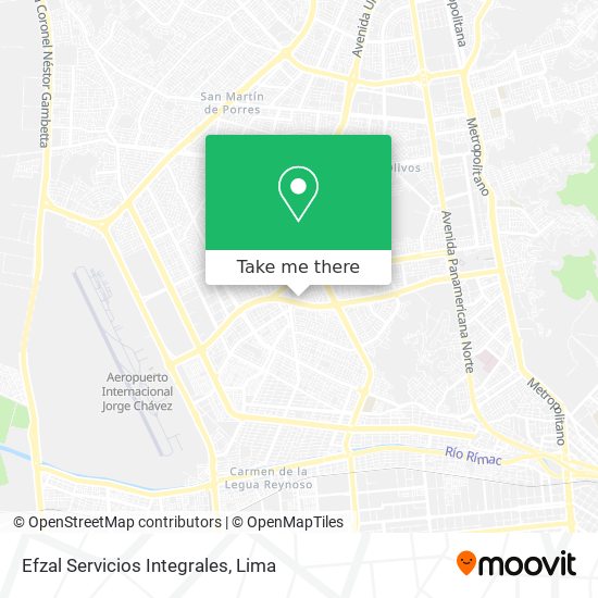 Efzal Servicios Integrales map