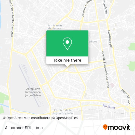 Alicomser SRL map