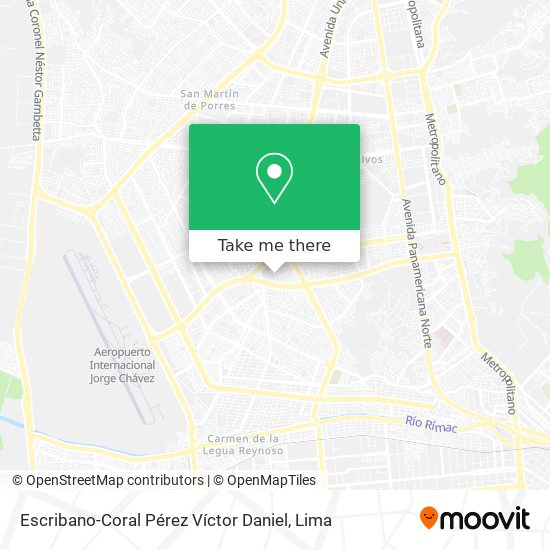 Mapa de Escribano-Coral Pérez Víctor Daniel