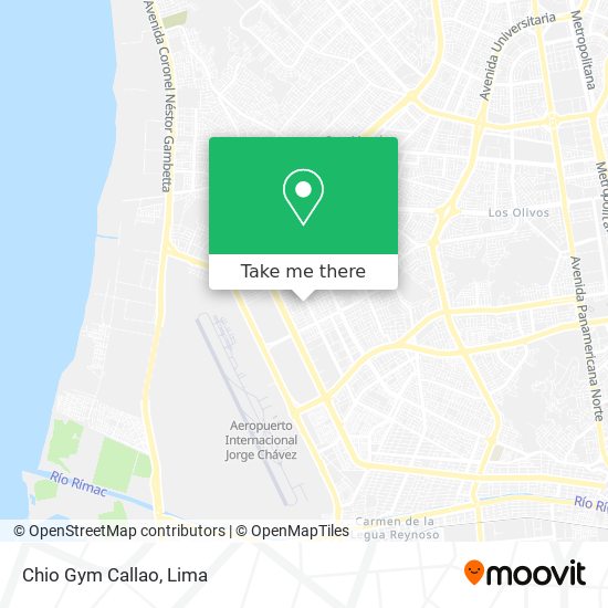 Chio Gym Callao map