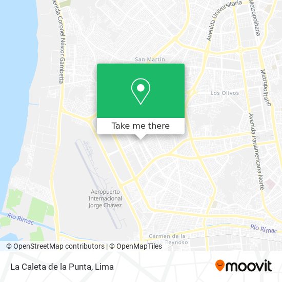 La Caleta de la Punta map