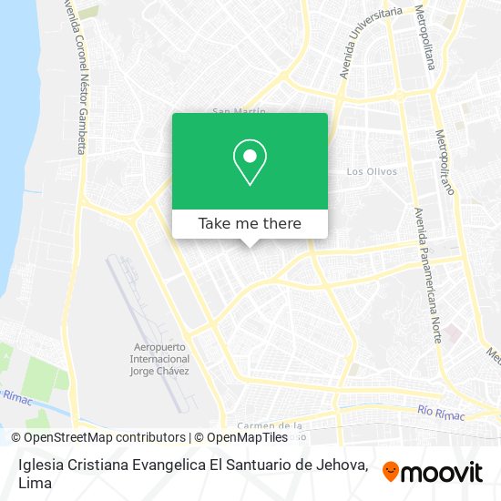 Iglesia Cristiana Evangelica El Santuario de Jehova map