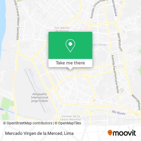 Mercado Virgen de la Merced map