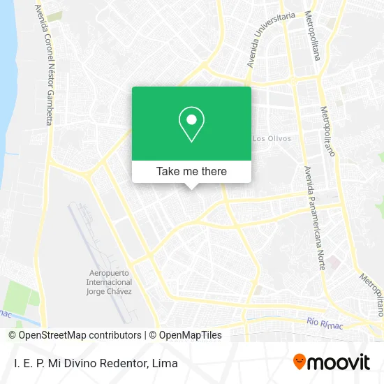 I. E. P. Mi Divino Redentor map
