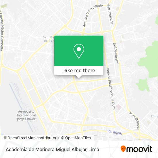 Academia de Marinera Miguel Albujar map