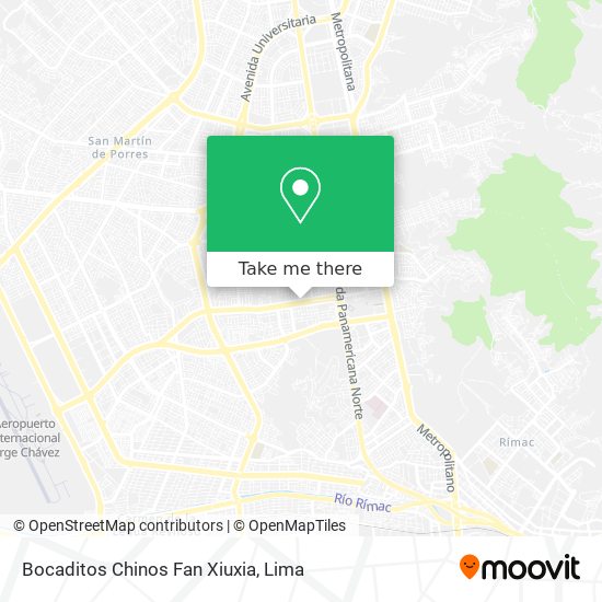 Bocaditos Chinos Fan Xiuxia map