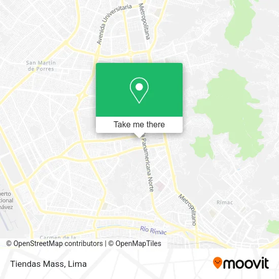 Mapa de Tiendas Mass