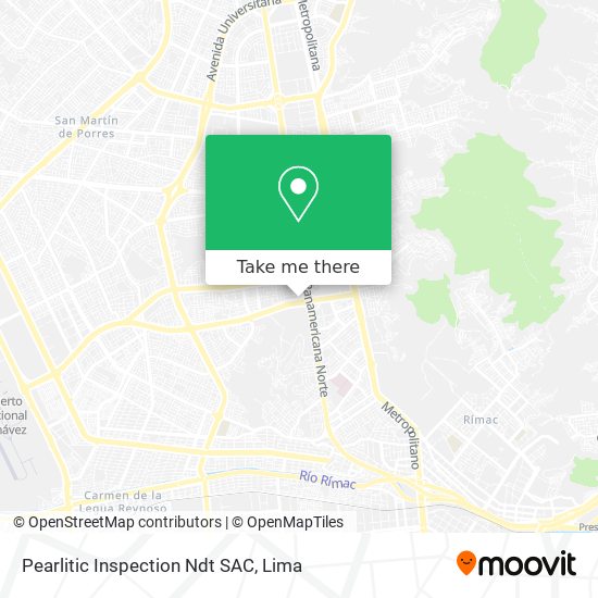 Mapa de Pearlitic Inspection Ndt SAC