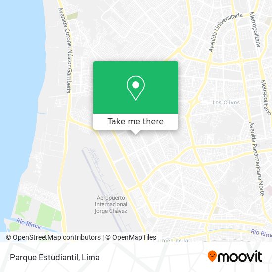 Parque Estudiantil map