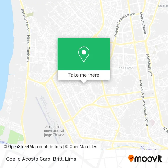 Coello Acosta Carol Britt map