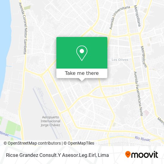 Ricse Grandez Consult.Y Asesor.Leg.Eirl map