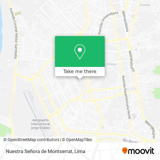 Nuestra Señora de Montserrat map