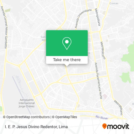 I. E. P. Jesus Divino Redentor map