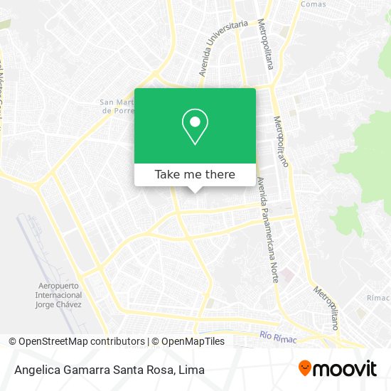 Angelica Gamarra Santa Rosa map