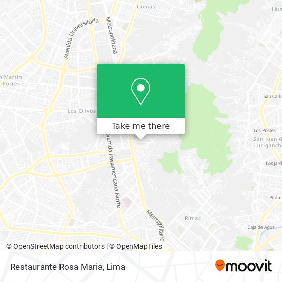Restaurante Rosa Maria map