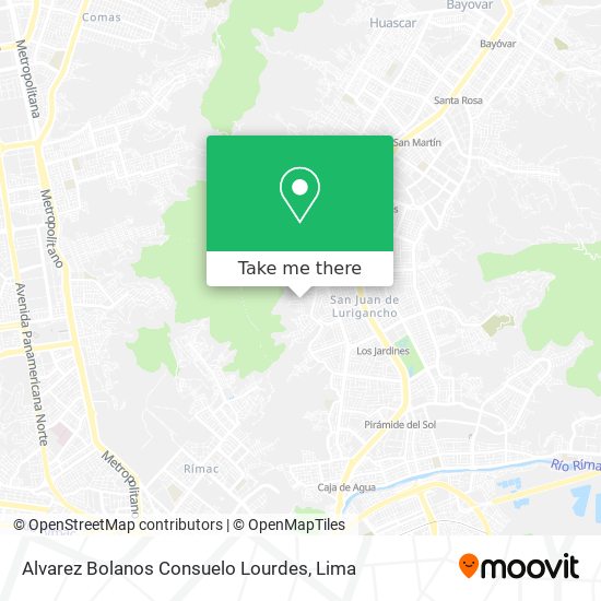 Alvarez Bolanos Consuelo Lourdes map