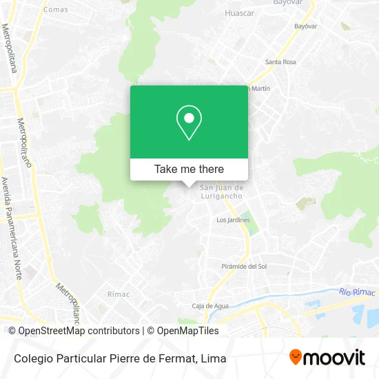 Colegio Particular Pierre de Fermat map