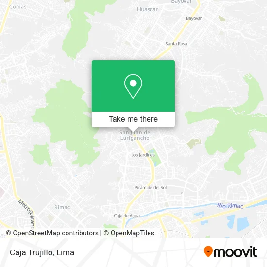 Caja Trujillo map