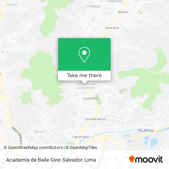 Academia de Baile Gino Salvador map