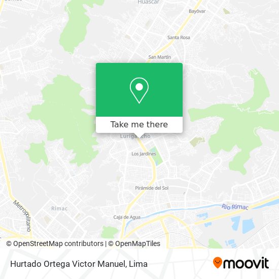 Hurtado Ortega Victor Manuel map