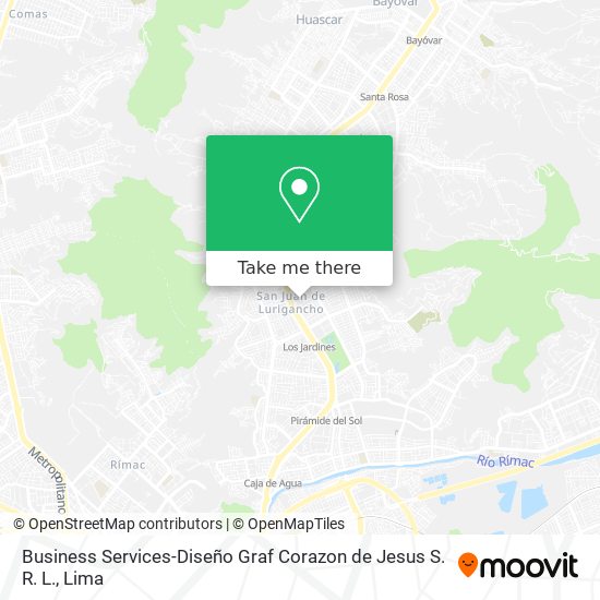 Business Services-Diseño Graf Corazon de Jesus S. R. L. map