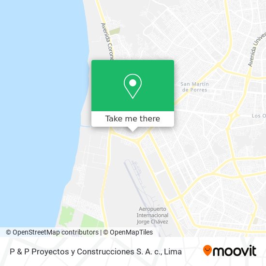 P & P Proyectos y Construcciones S. A. c. map