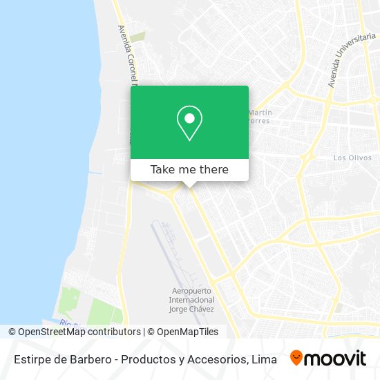 Estirpe de Barbero - Productos y Accesorios map