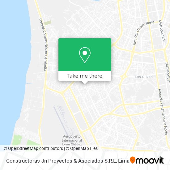 Constructoras-Jn Proyectos & Asociados S.R.L map