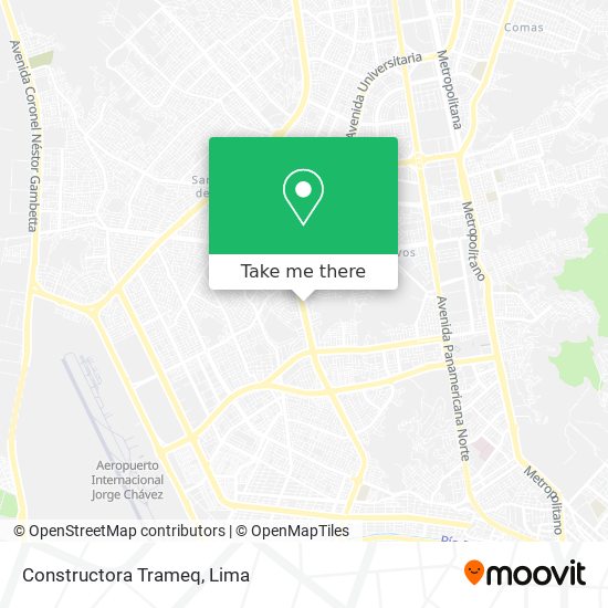 Constructora Trameq map