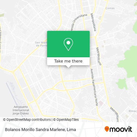 Mapa de Bolanos Morillo Sandra Marlene