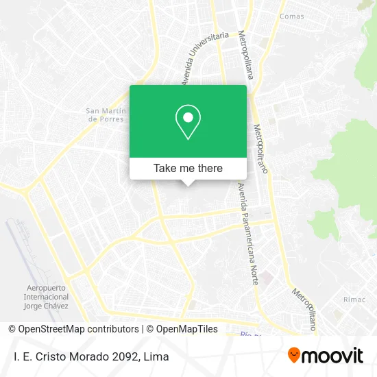 I. E. Cristo Morado 2092 map