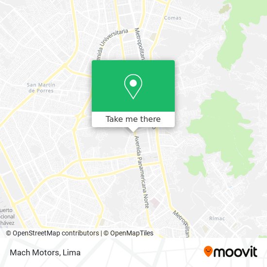 Mapa de Mach Motors