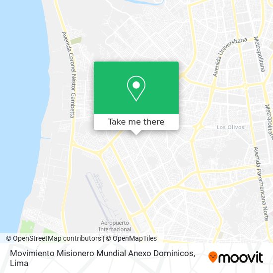 Movimiento Misionero Mundial Anexo Dominicos map