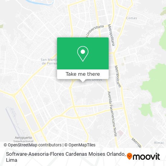 Software-Asesoria-Flores Cardenas Moises Orlando map