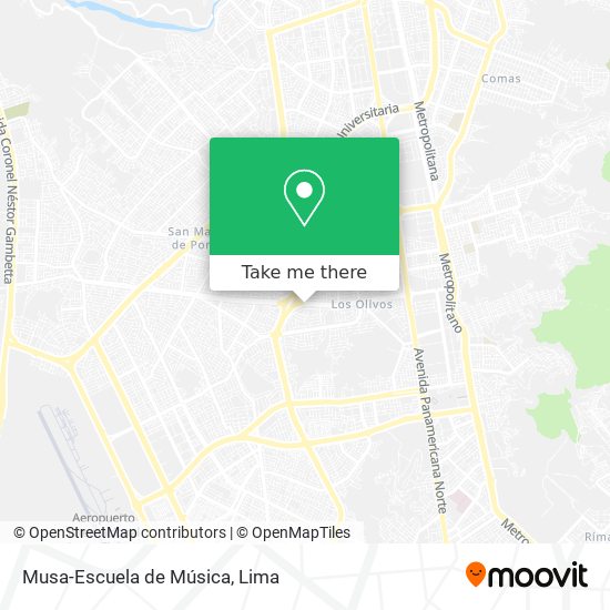 Musa-Escuela de Música map